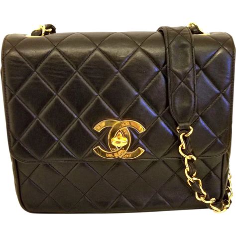 chanel vintage shoulder bag|old fashioned chanel bags.